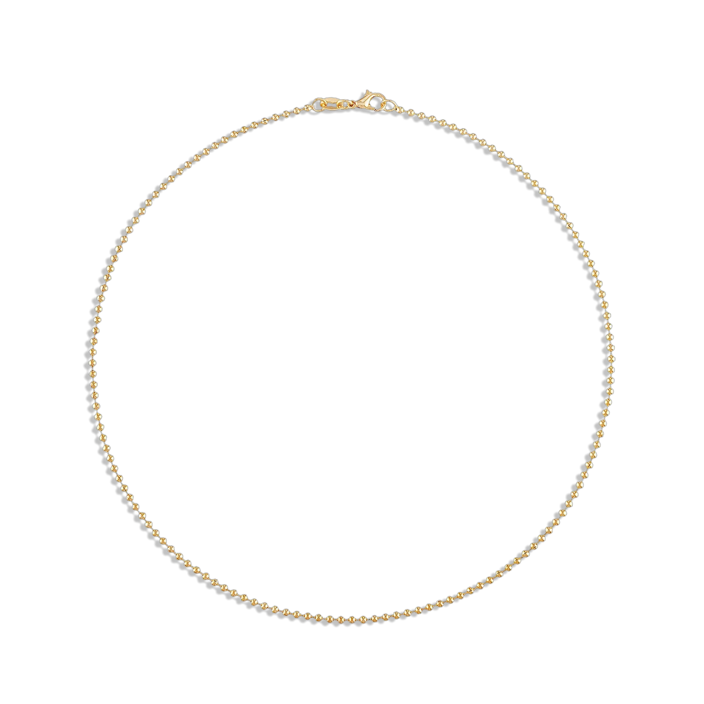 2mm Ball Necklace