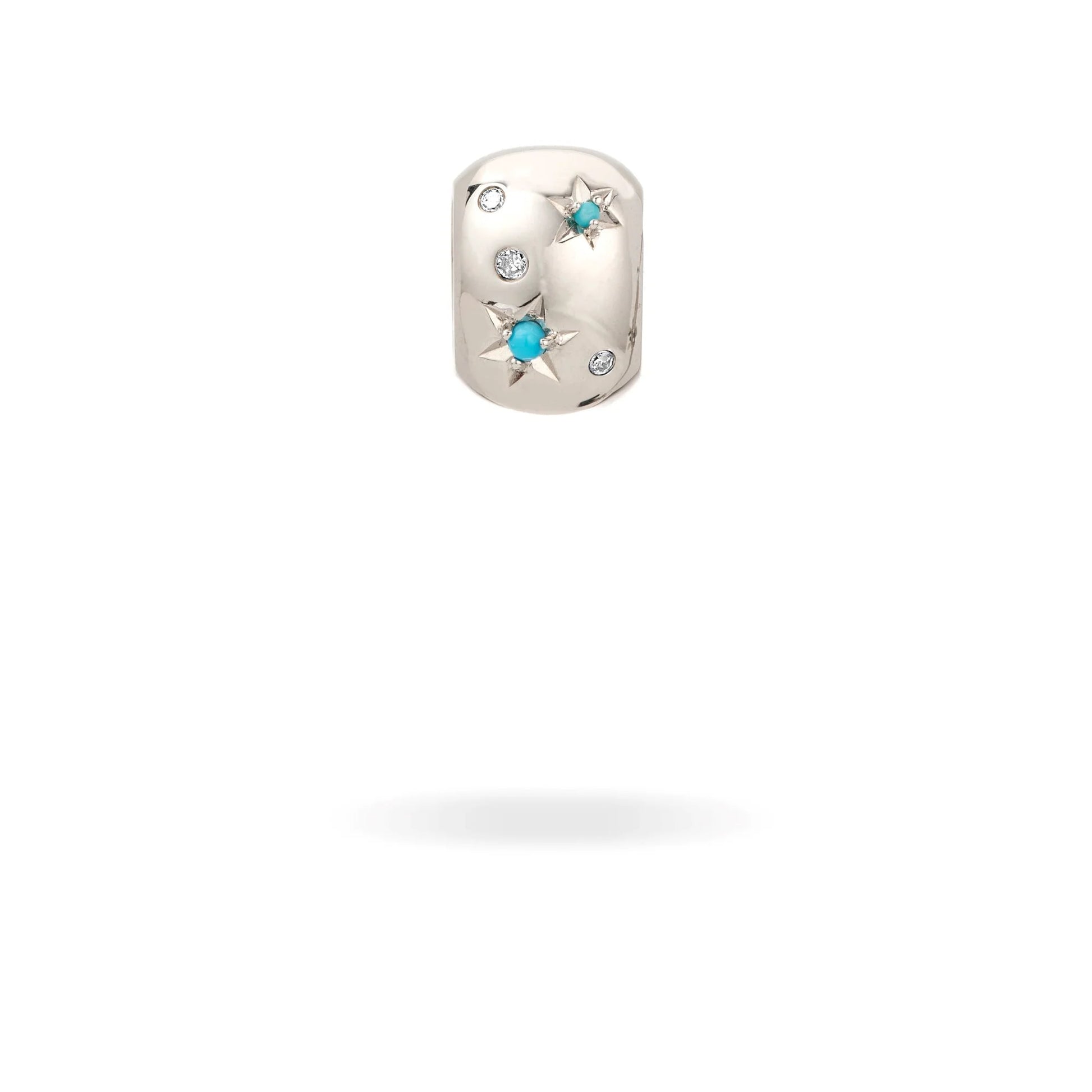 Turquoise + Diamond Celestial Big Bead (Pre-Order)