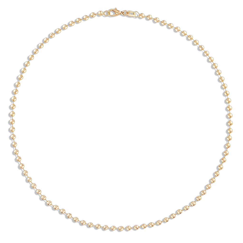3mm Ball Necklace