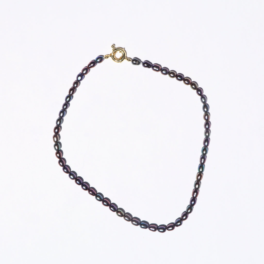 Black Pearls Necklace GP