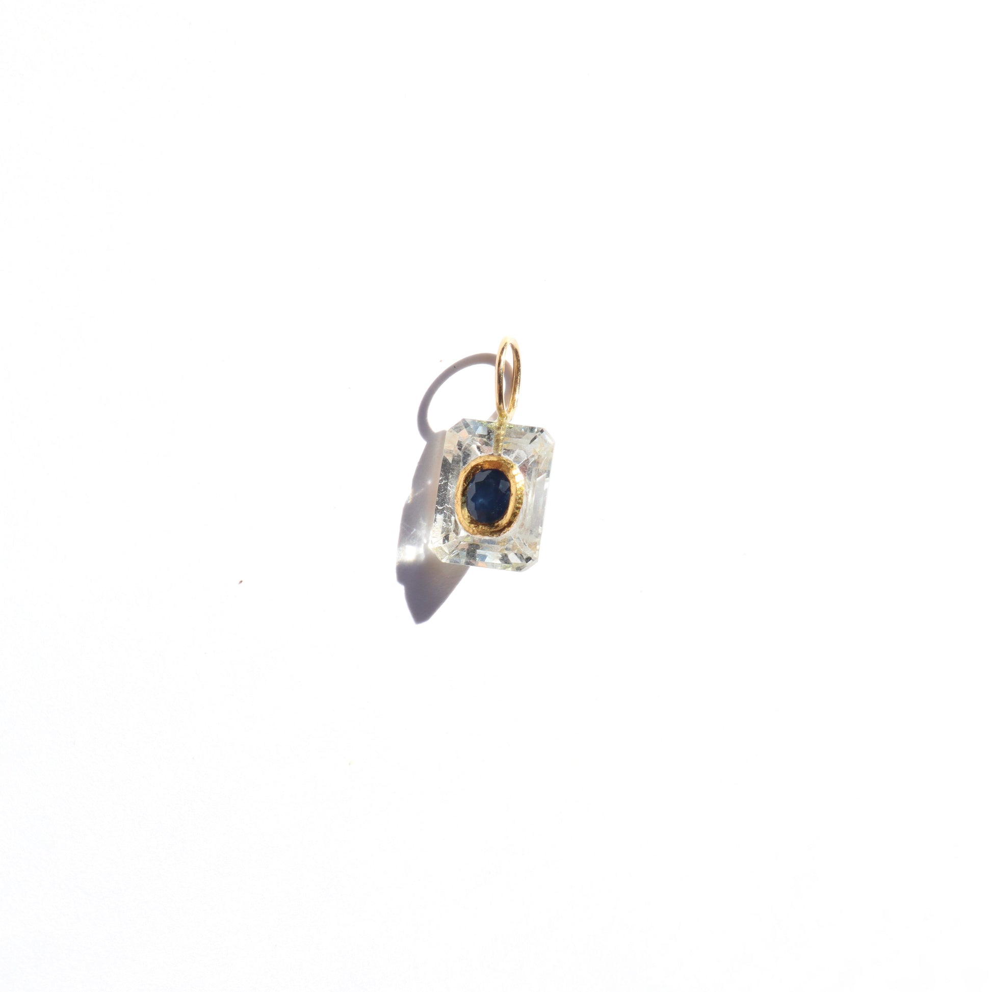 White Berryl & Blue Sapphire