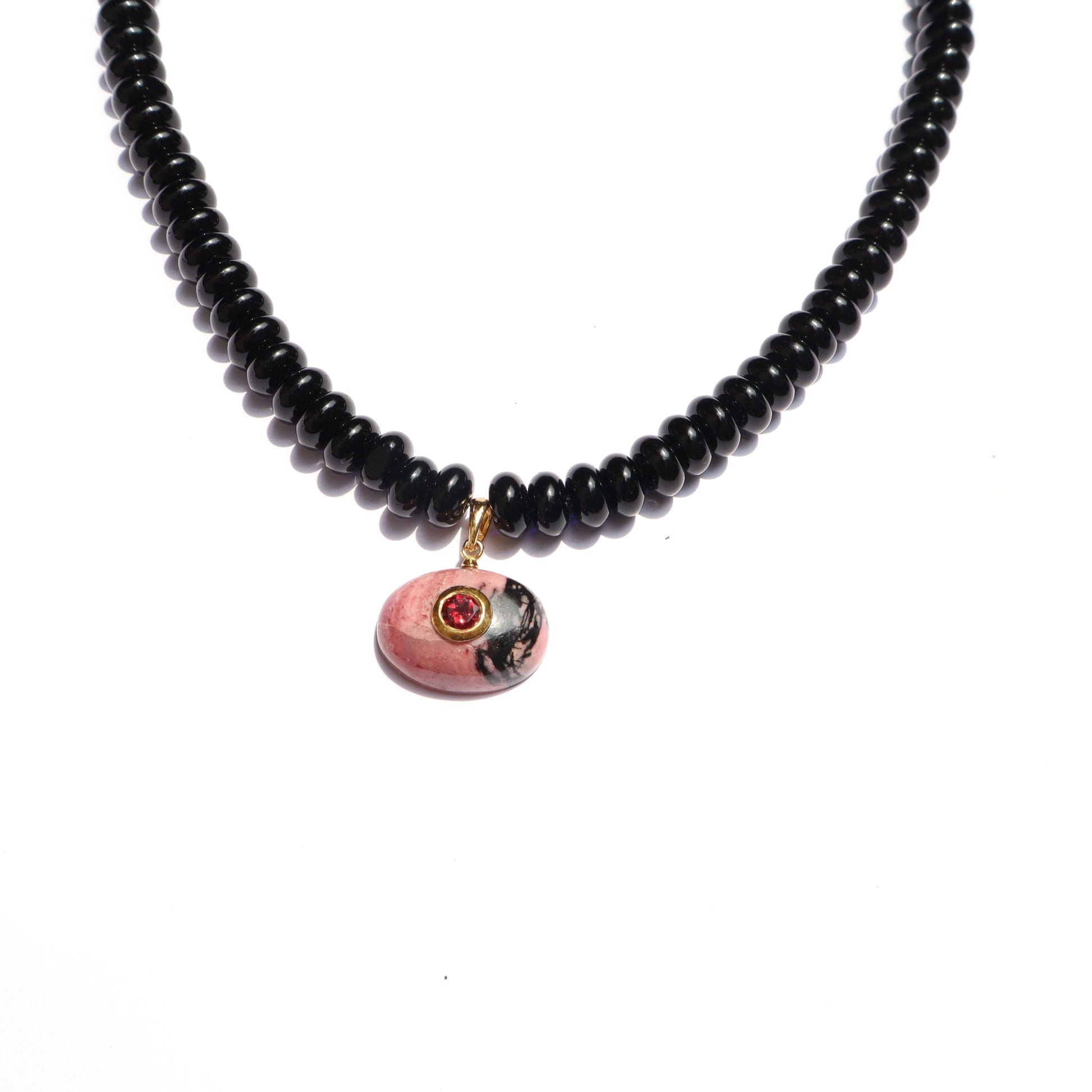 Onyx Beads & Rhodonite