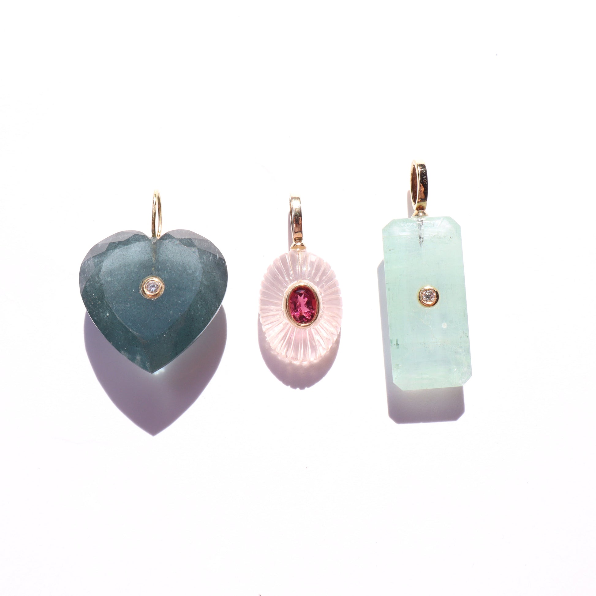 Moss Aquamarine & Diamond