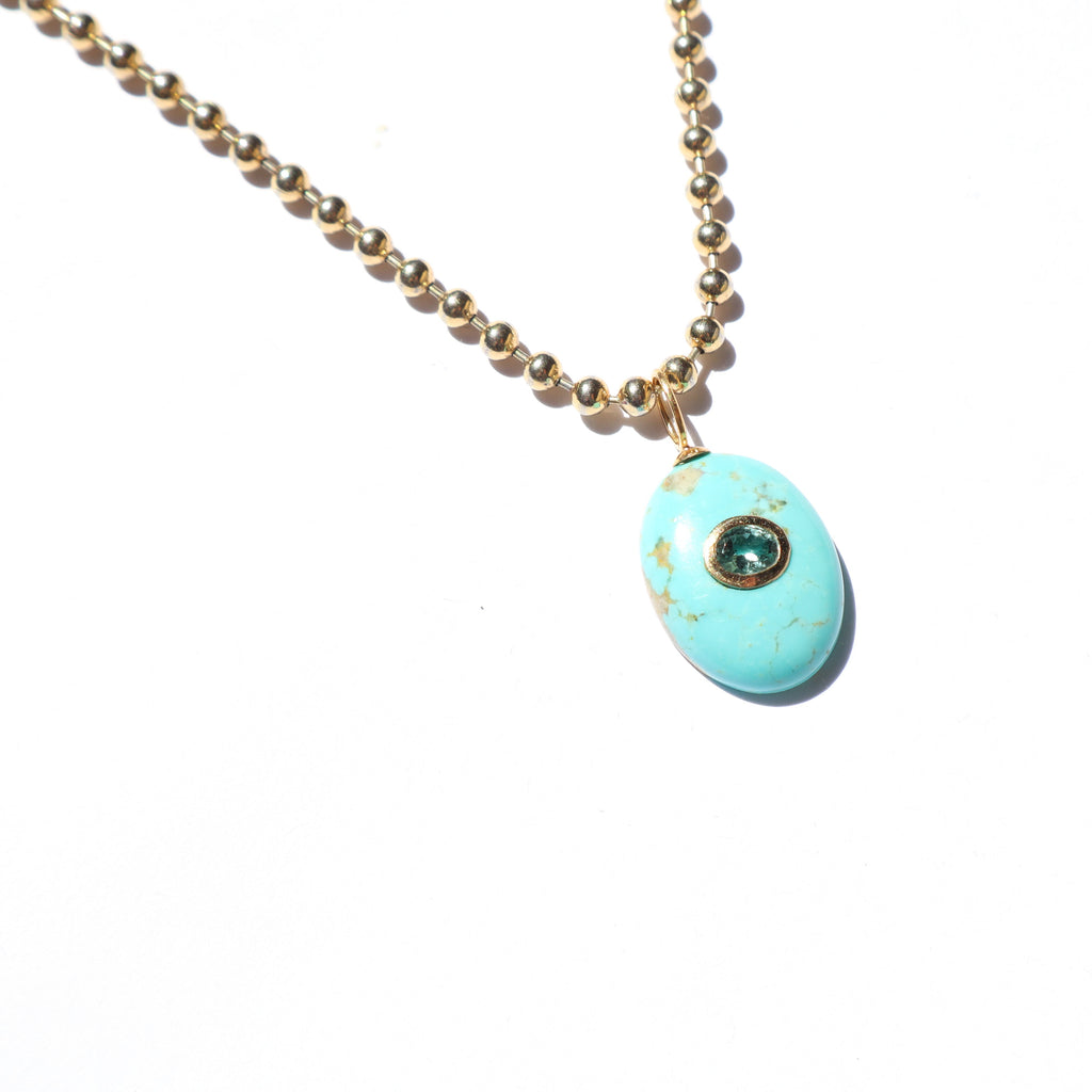 Turquoise Vertical