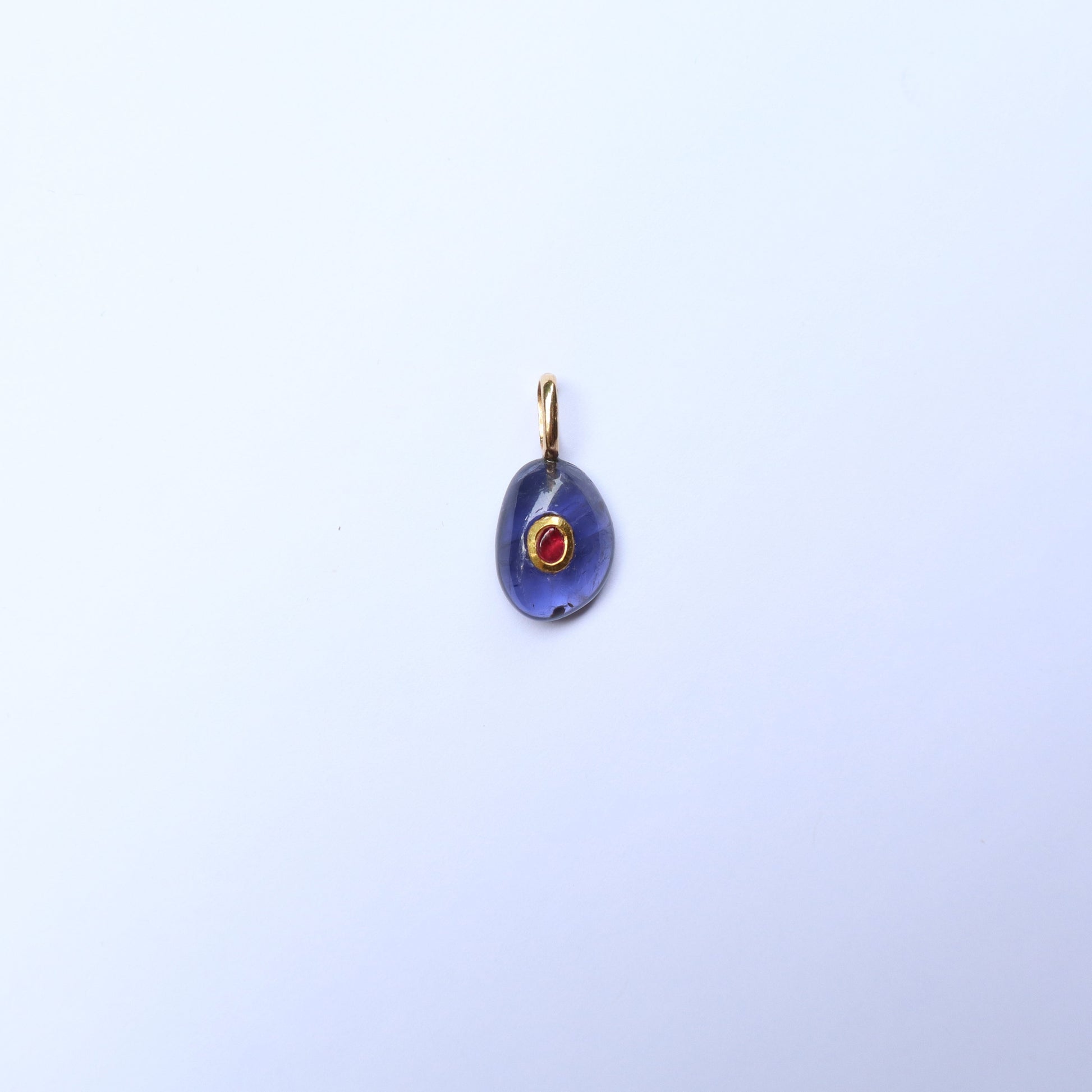 Iolite & Red Spinel