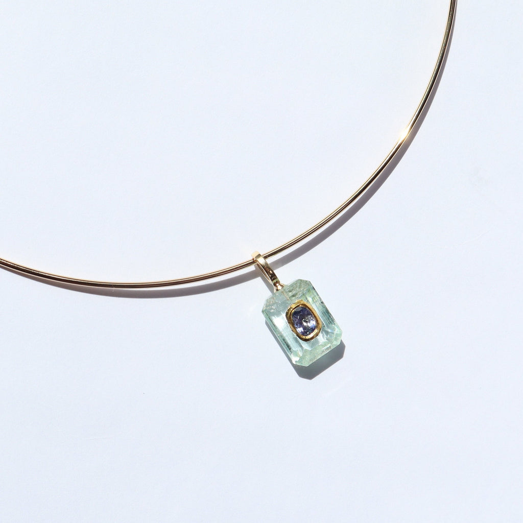 Aquamarine & Tanzanite