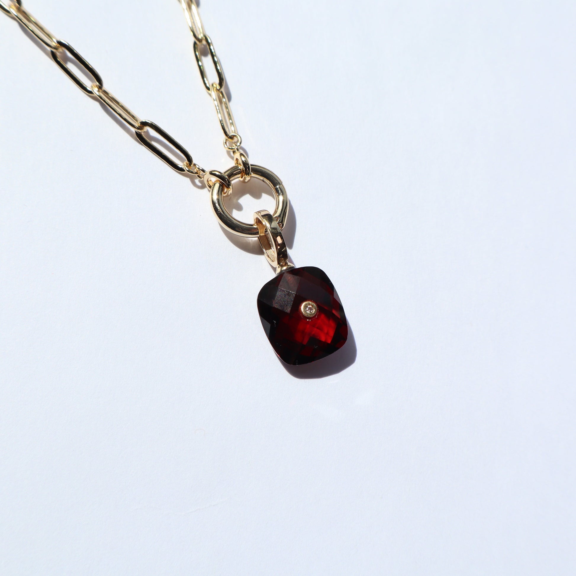Red Garnet Dot
