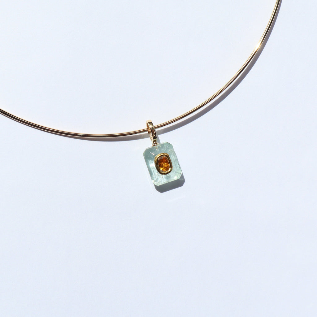 Aquamarine & Tourmaline