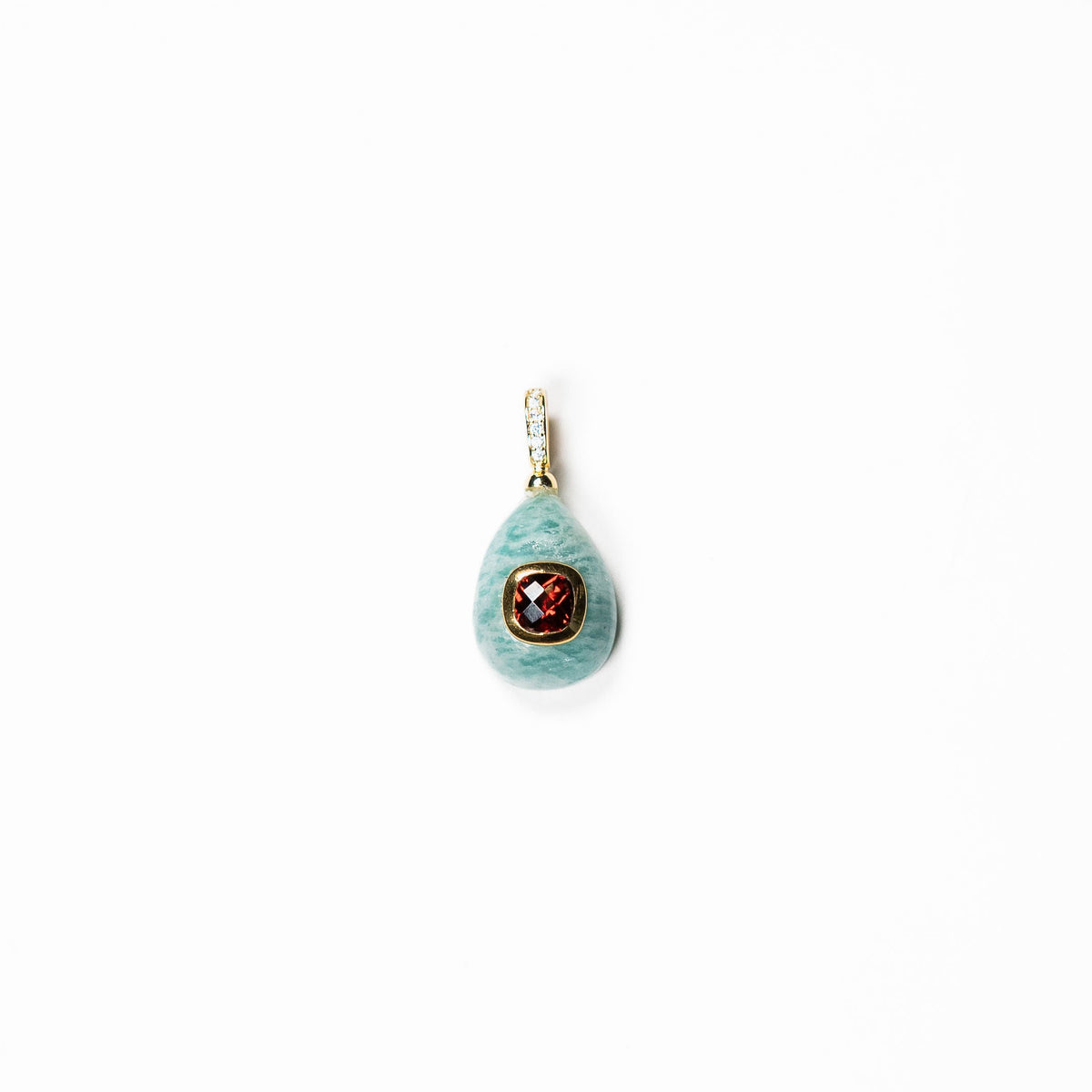 Amazonite & Red Garnet GP