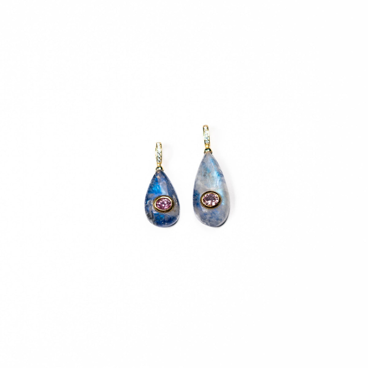 Rainbow lapis & pink tourmaline GP
