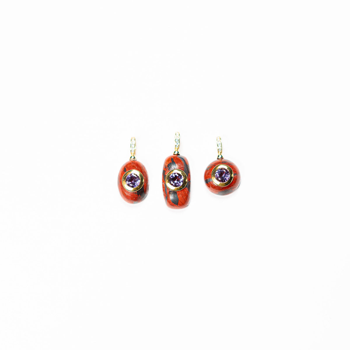 Red tiger & amethyst GP
