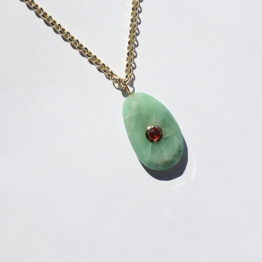 Emerald & Red Sapphire