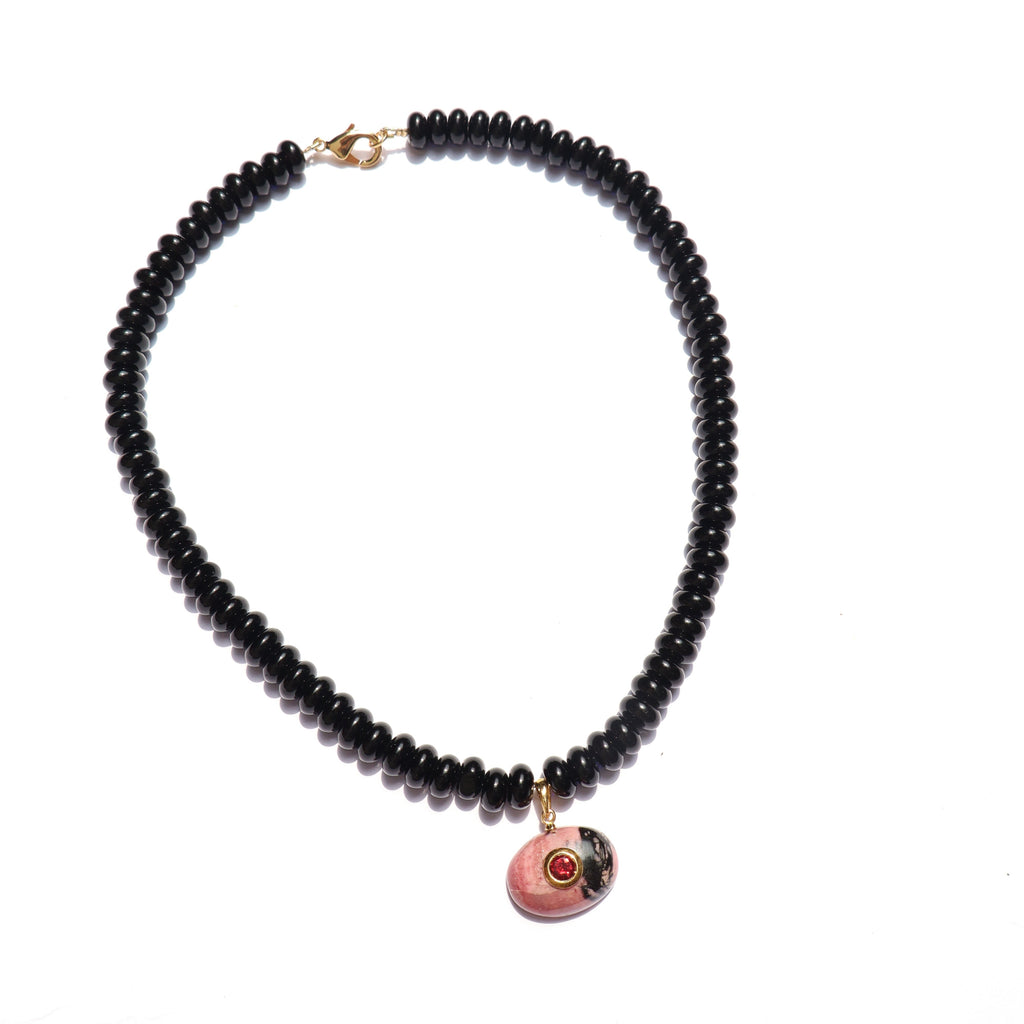 Onyx Beads & Rhodonite