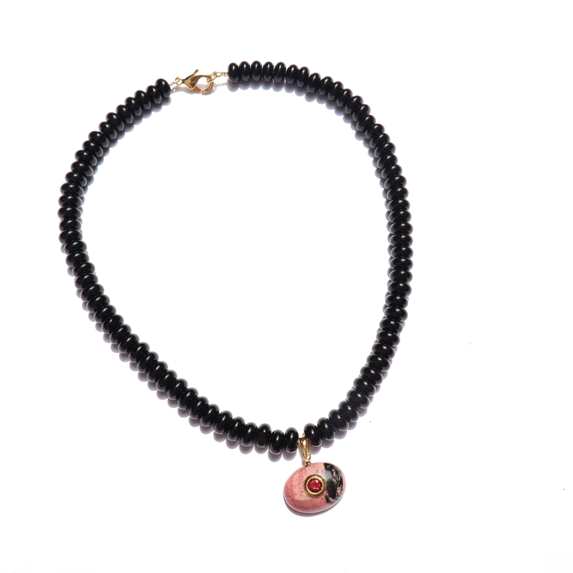 Onyx Beads & Rhodonite