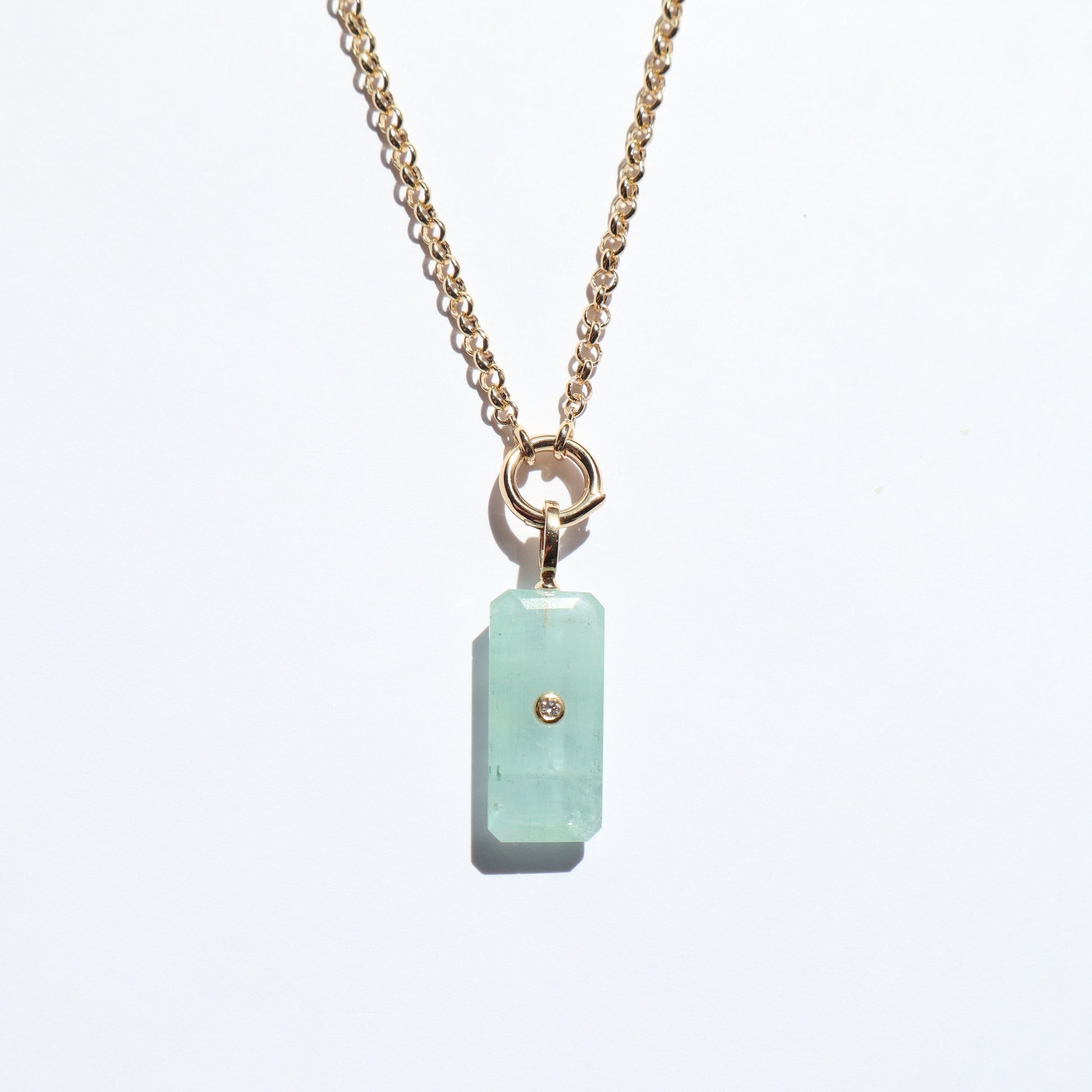 Aquamarine & Diamond