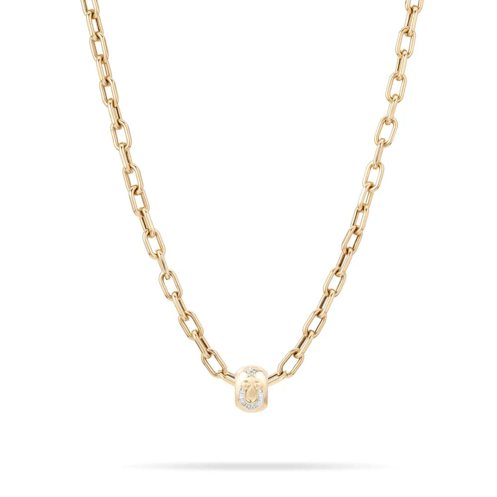 Baguette Horseshoe Lucky Big Bead (Pre- Order)