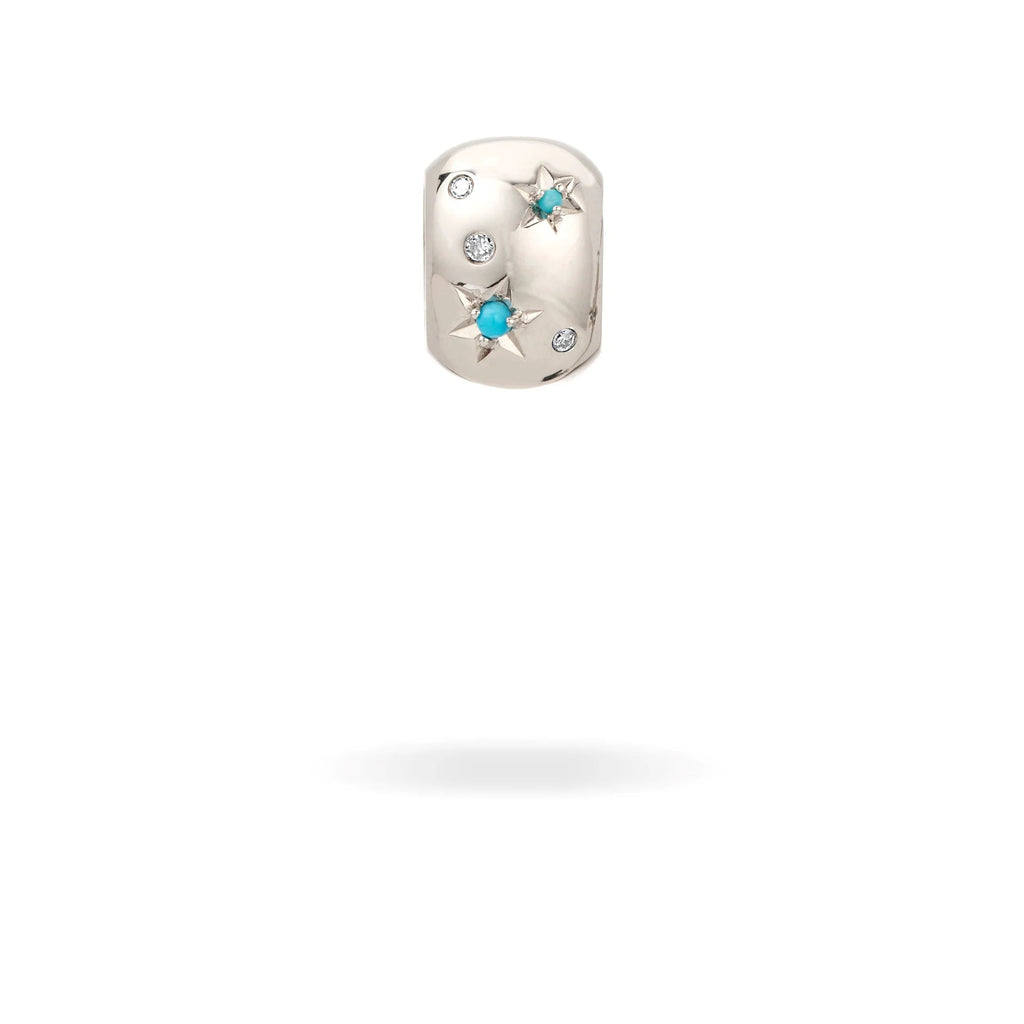 Turquoise + Diamond Celestial Big Bead (Pre-Order)