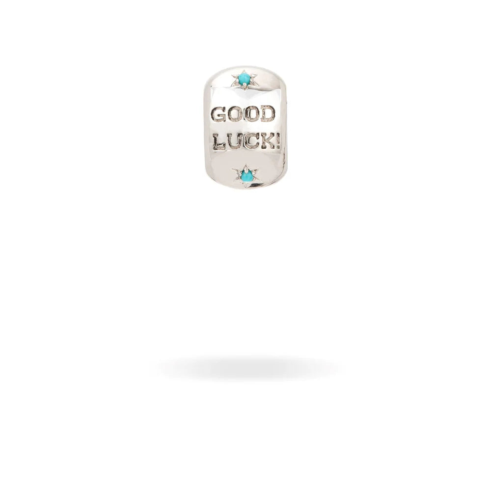 Baguette + Turquoise Horseshoe Lucky Big Bead (Pre-Order)